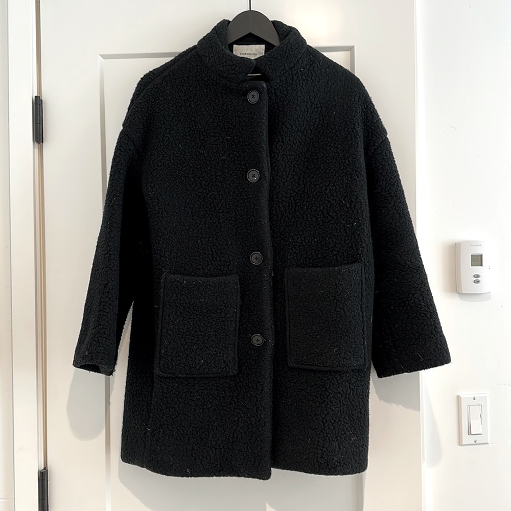 EMERSON FRY teddy coat